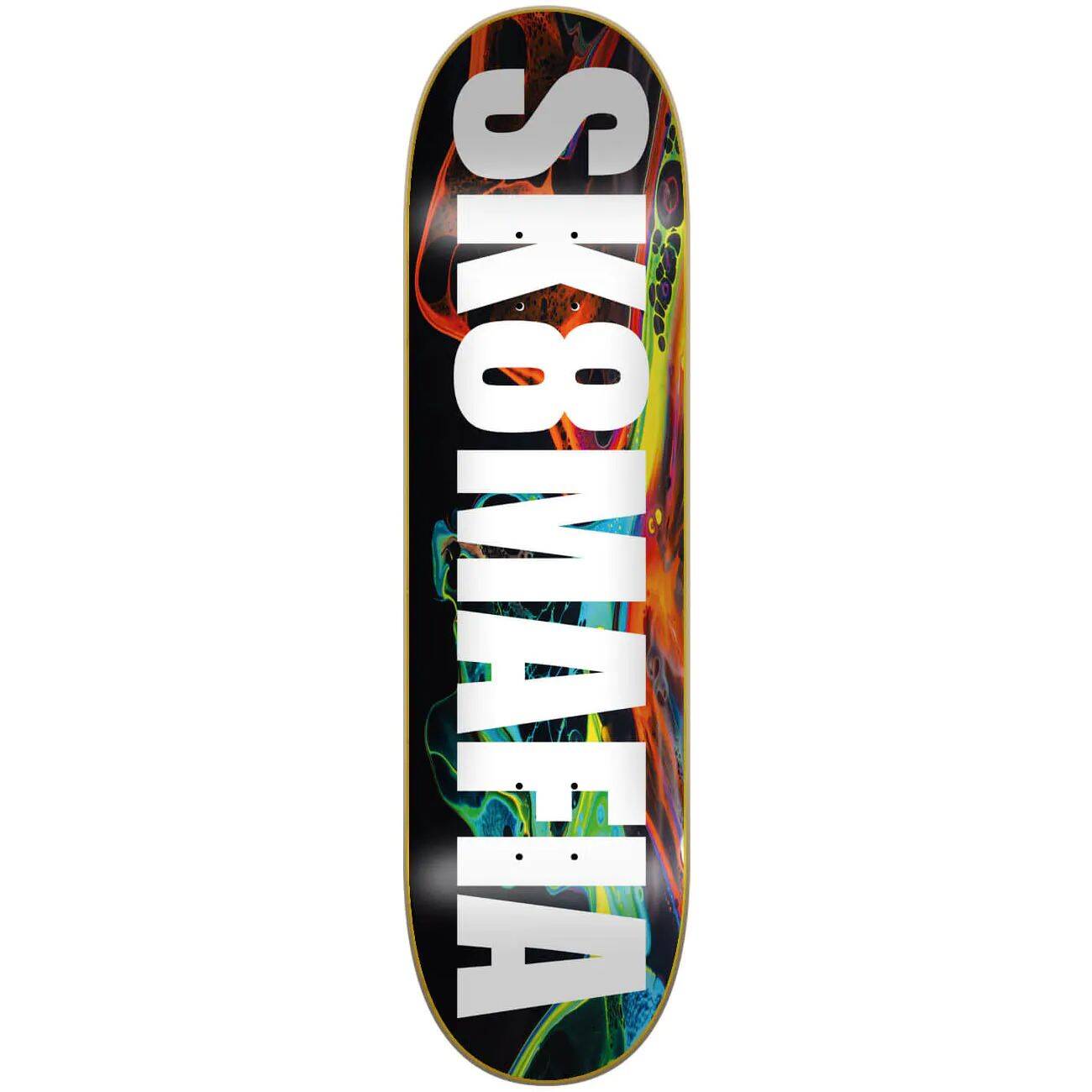 Sk8 Mafia Swirl Skateboard Deck - 8''