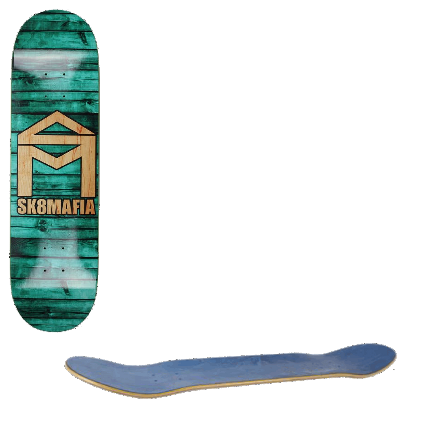 Sk8 Mafia House Logo Wood Skateboard Deck - 8''