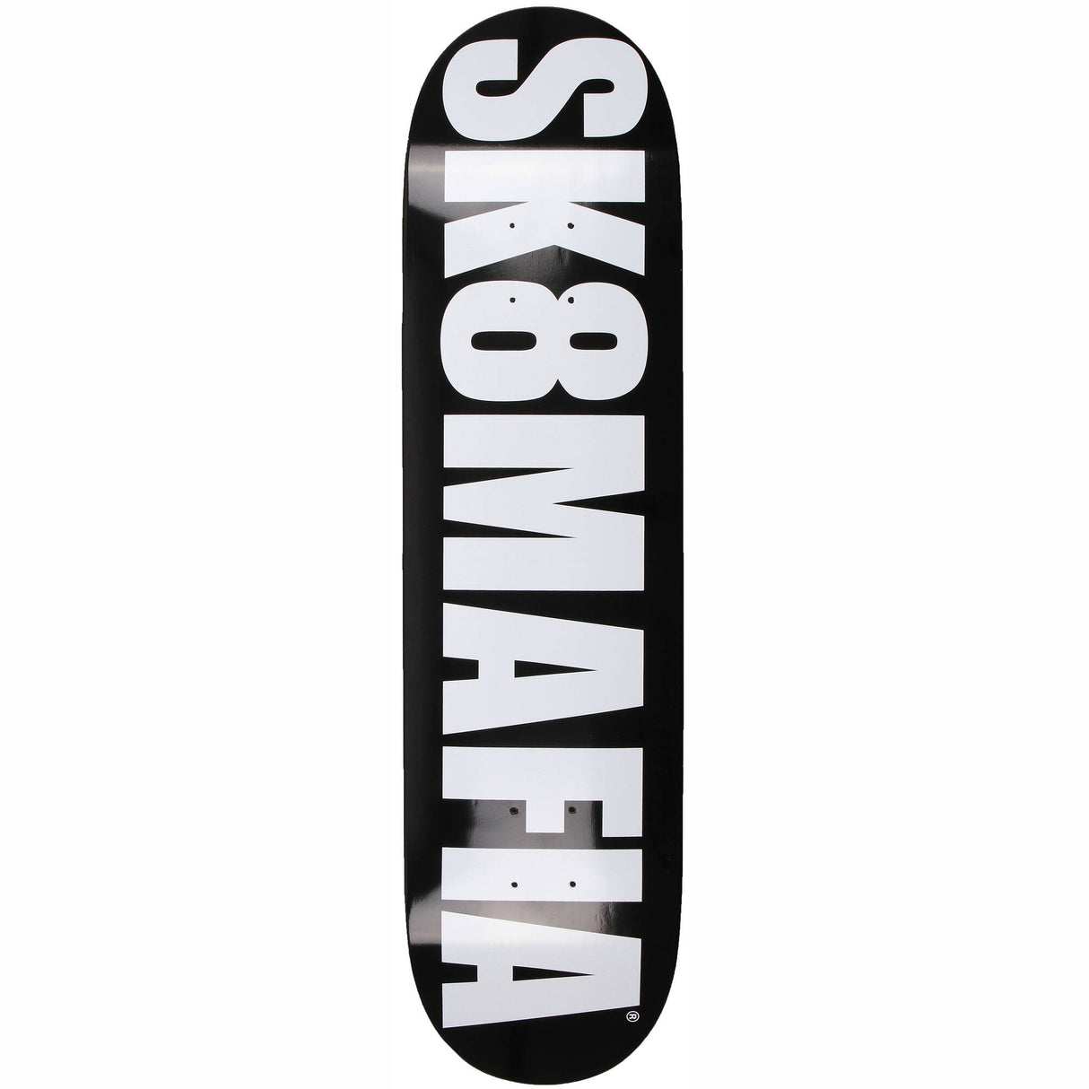 Sk8 Mafia OG Logo Skateboard Deck - Black 8''