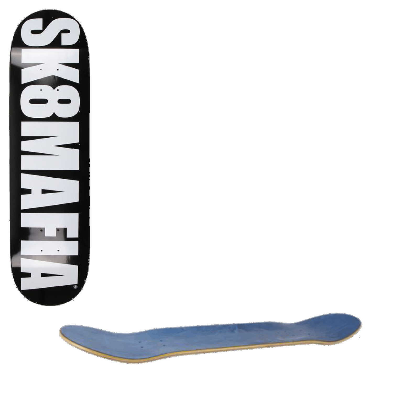 Sk8 Mafia OG Logo Skateboard Deck - Black 8''