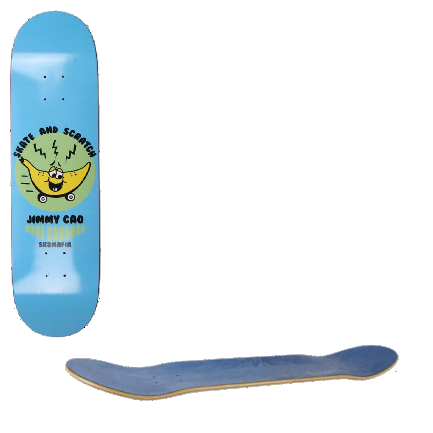 Sk8 Mafia Skate and Scratch Skateboard Deck - Cao 8''