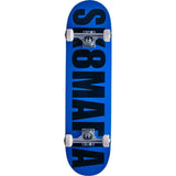 Sk8 Mafia OG Logo Complete Skateboard - Acrylic Blue 8"
