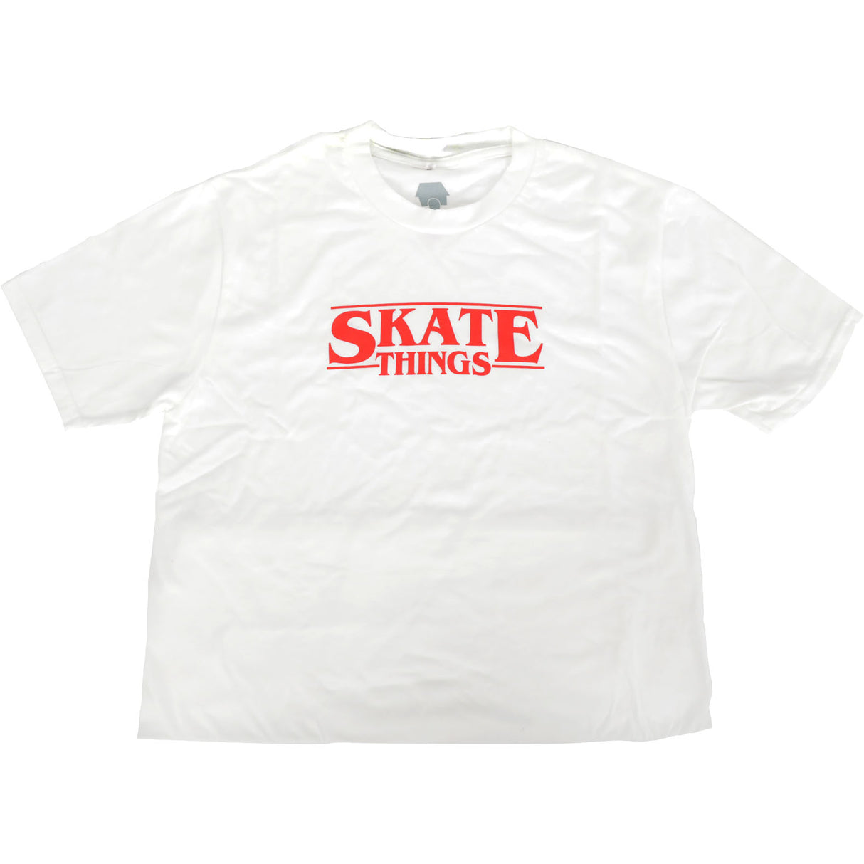 SkateHut Skate Things Limited Edition T Shirt - White/Red