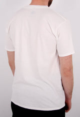 SkateHut Skate Logo T Shirt - White/Red
