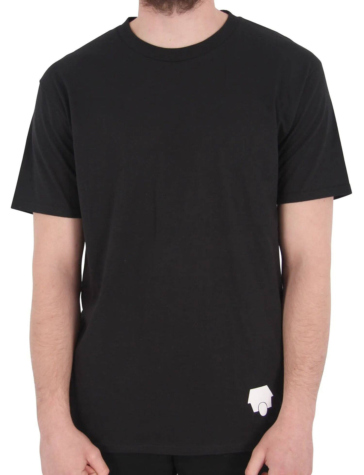 SkateHut StateHut T Shirt - Black/White