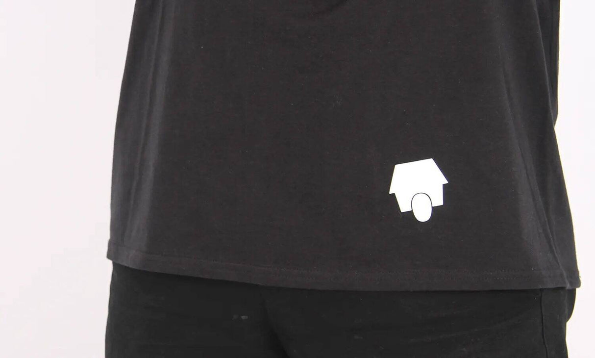 SkateHut StateHut T Shirt - Black/White