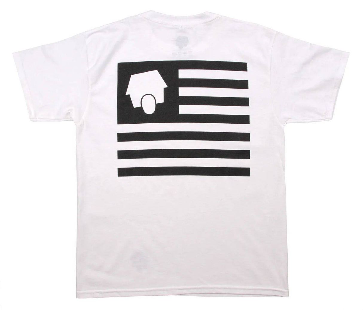 SkateHut StateHut Kids T Shirt - White/Black