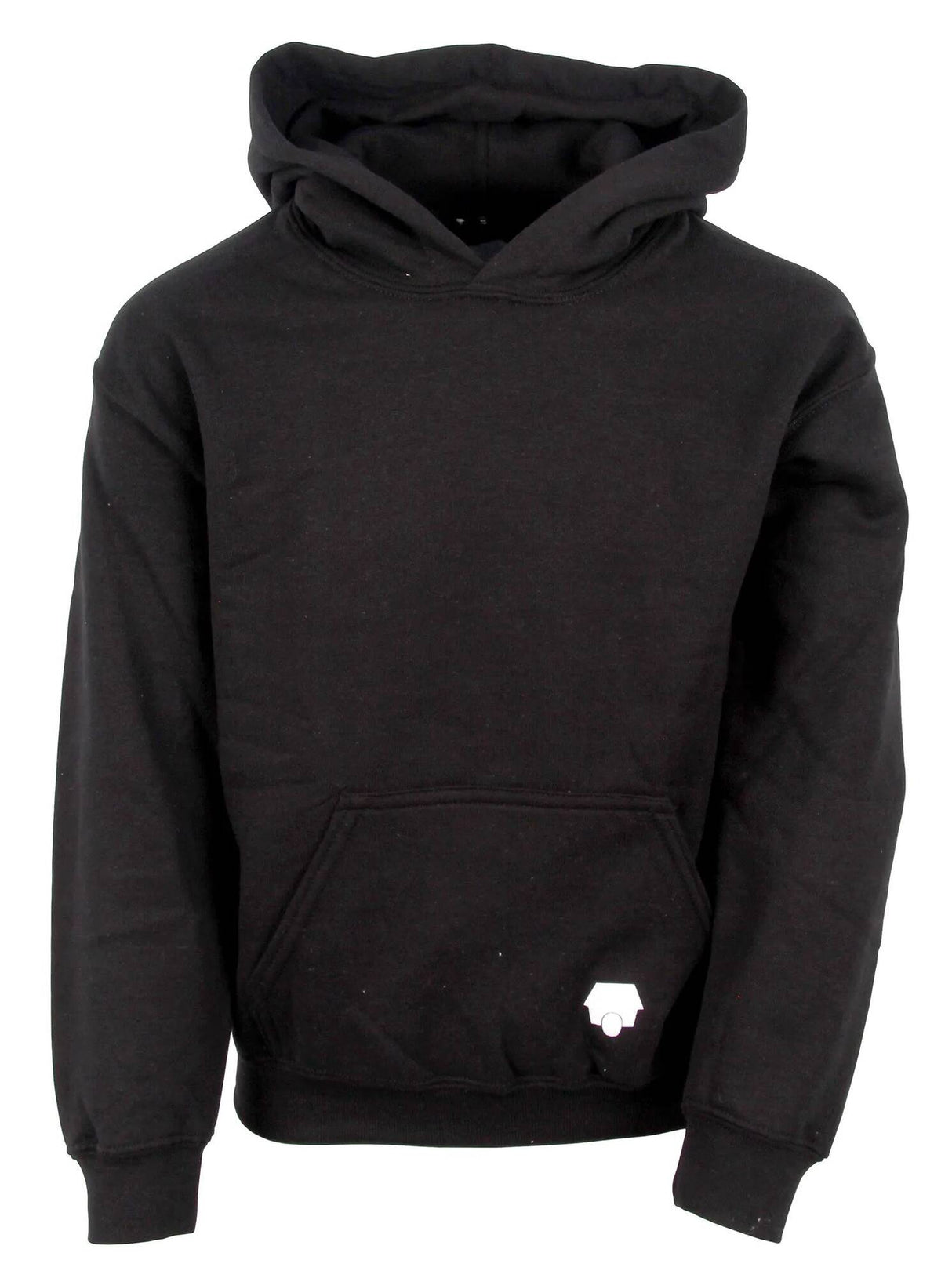 SkateHut StateHut Kids Pullover Hoodie - Black/White