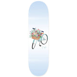 Skateboard Cafe Flower Basket Skateboard Deck - Blue 8''