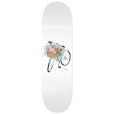 Skateboard Cafe Flower Basket Skateboard Deck - Grey 8''