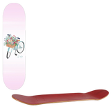 Skateboard Cafe Flower Basket Skateboard Deck - Pink 8.5''