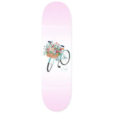 Skateboard Cafe Flower Basket Skateboard Deck - Pink 8''