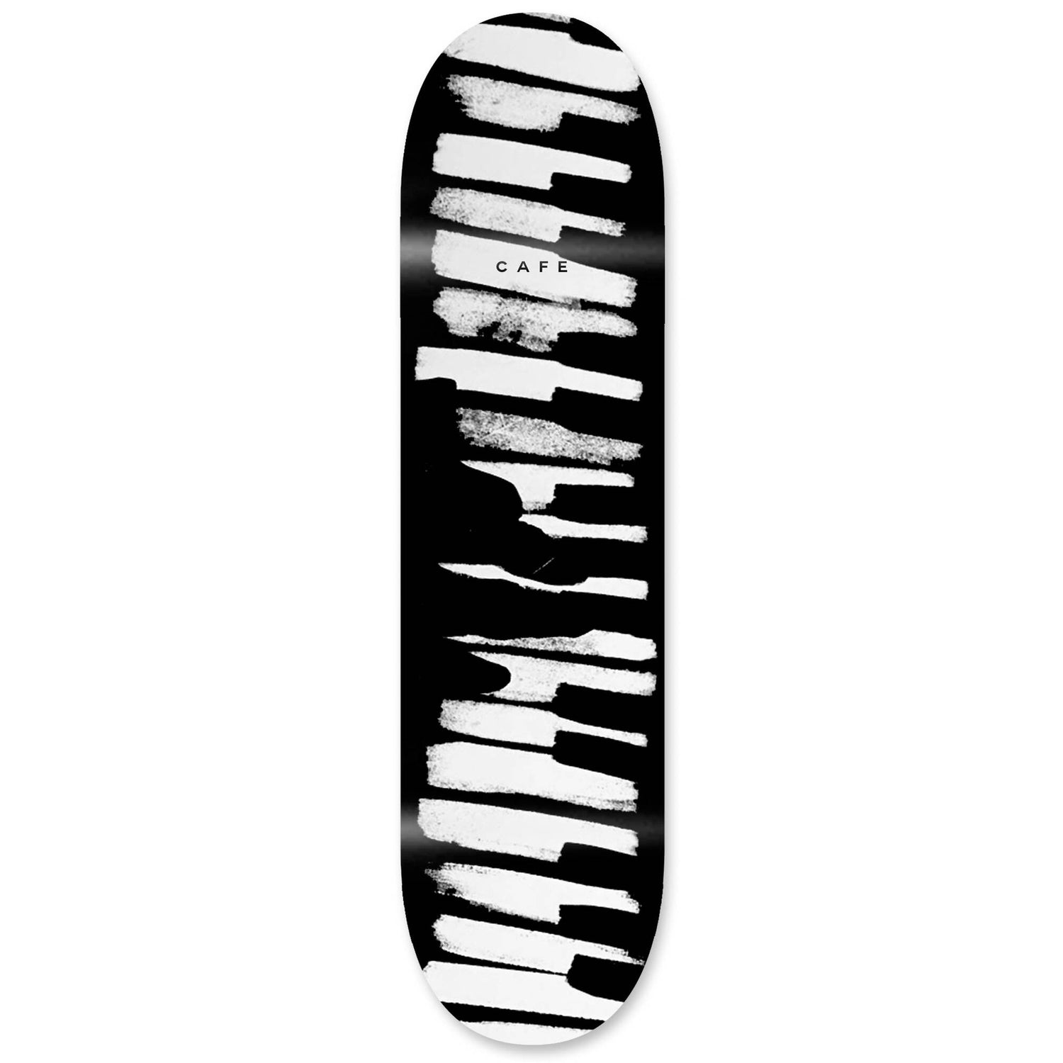 Skateboard Cafe Keys Skateboard Deck - Black 8.25''