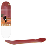 Skateboard Cafe Unexpected Beauty Skateboard Deck - Pink 8''