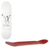 Skateboard Cafe Unity Skateboard Deck - White 8.5''