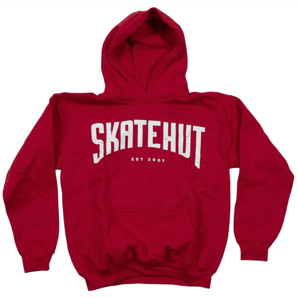 SkateHut Arc Kids Hoodie - Red