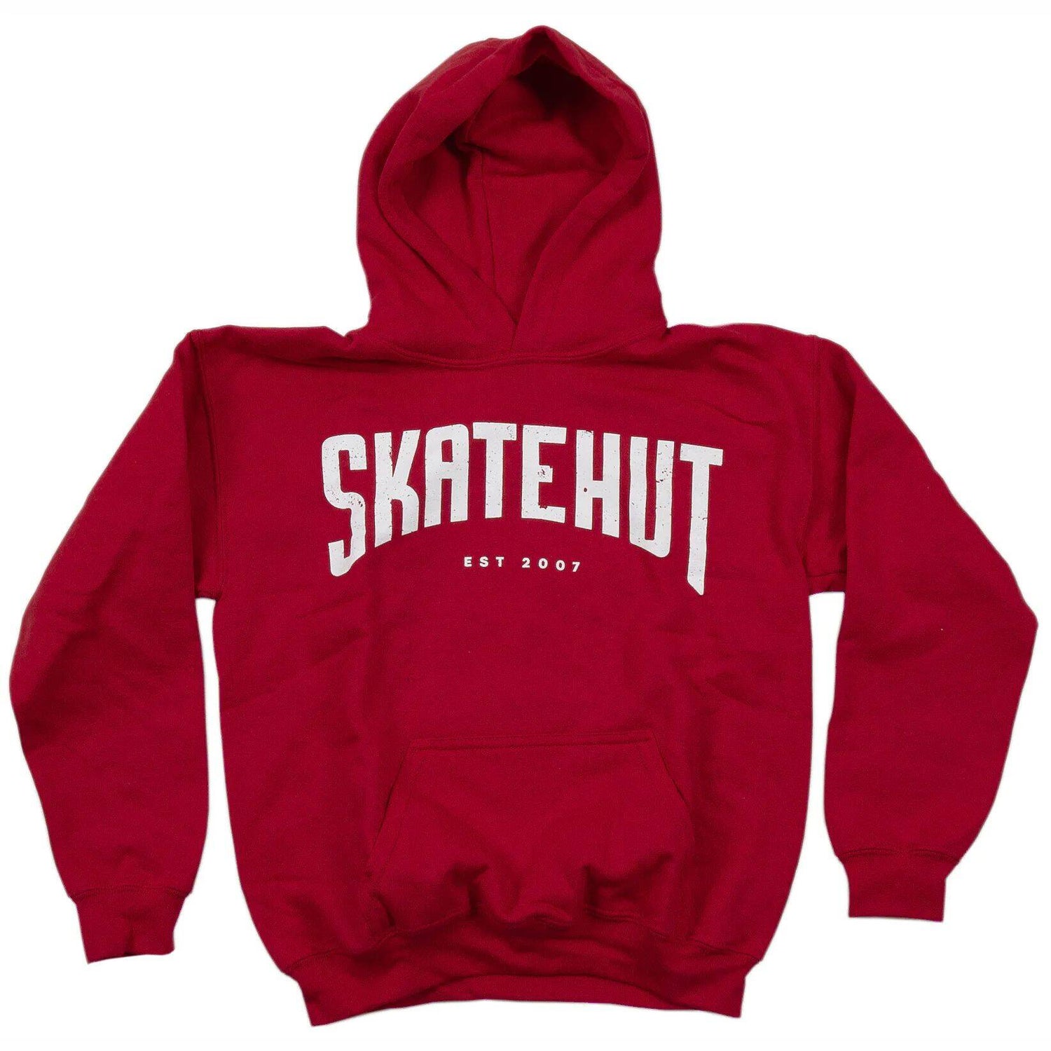 SkateHut Arc Kids Hoodie - Red