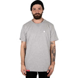 SkateHut Organic Core T Shirt - Heather Grey