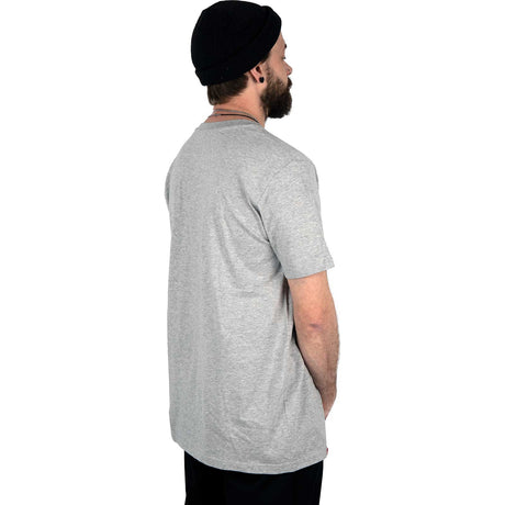 SkateHut Organic Core T Shirt - Heather Grey