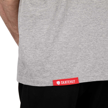 SkateHut Organic Core T Shirt - Heather Grey