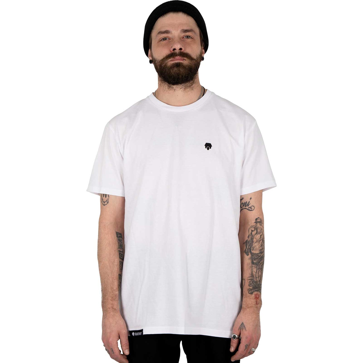 SkateHut Organic Core T Shirt - White