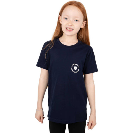SkateHut Organic 07 Kids T Shirt - French Navy