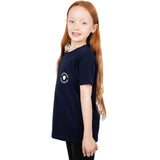 SkateHut Organic 07 Kids T Shirt - French Navy