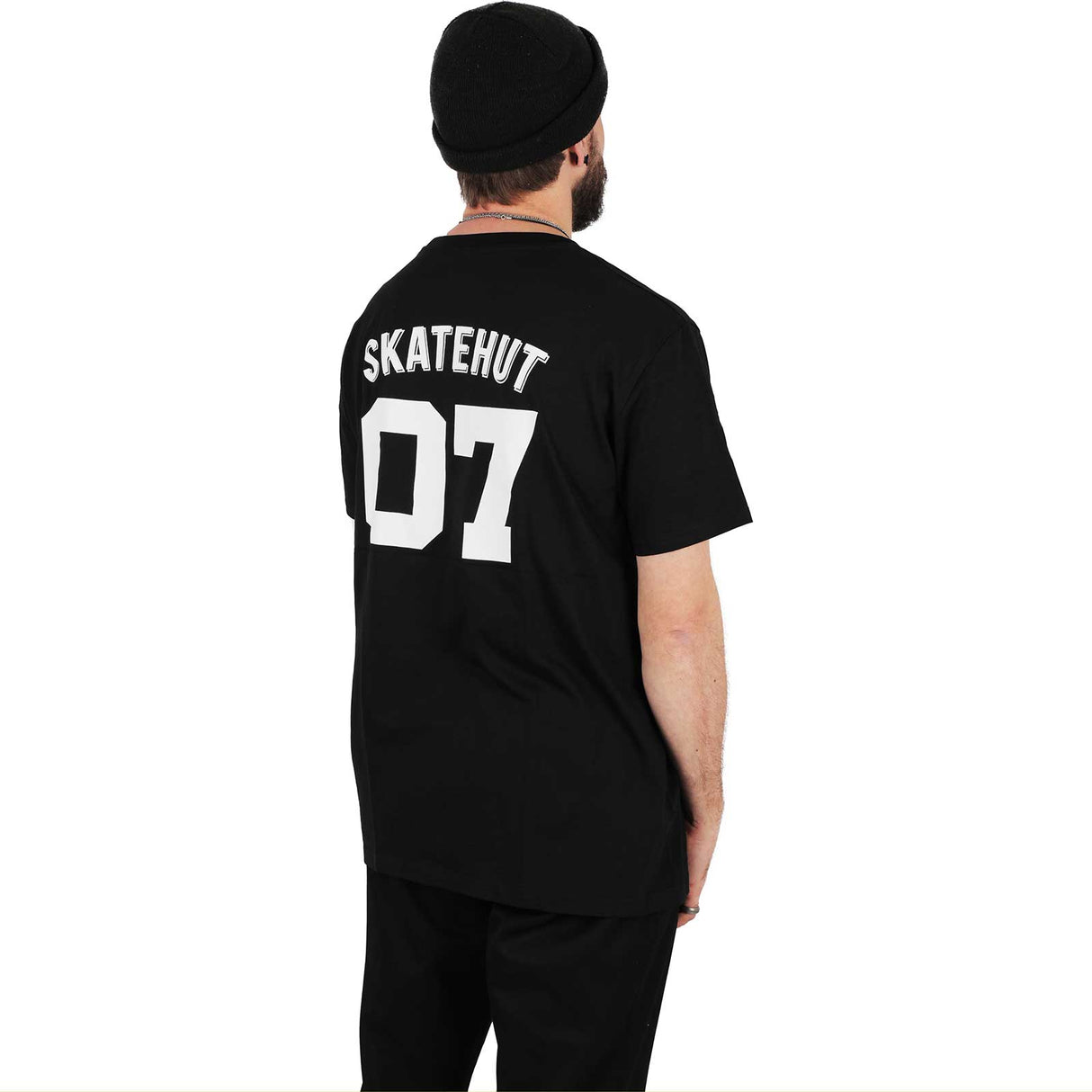 SkateHut Organic 07 T Shirt - Black
