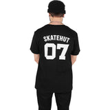 SkateHut Organic 07 T Shirt - Black