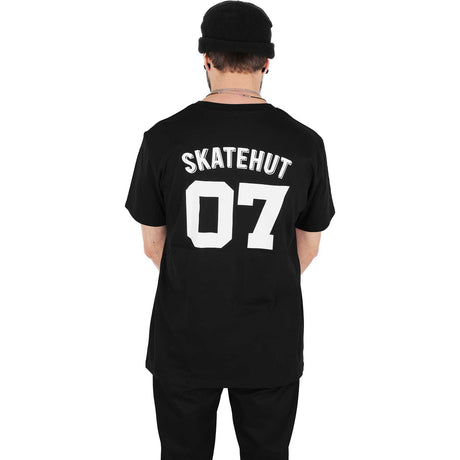SkateHut Organic 07 T Shirt - Black