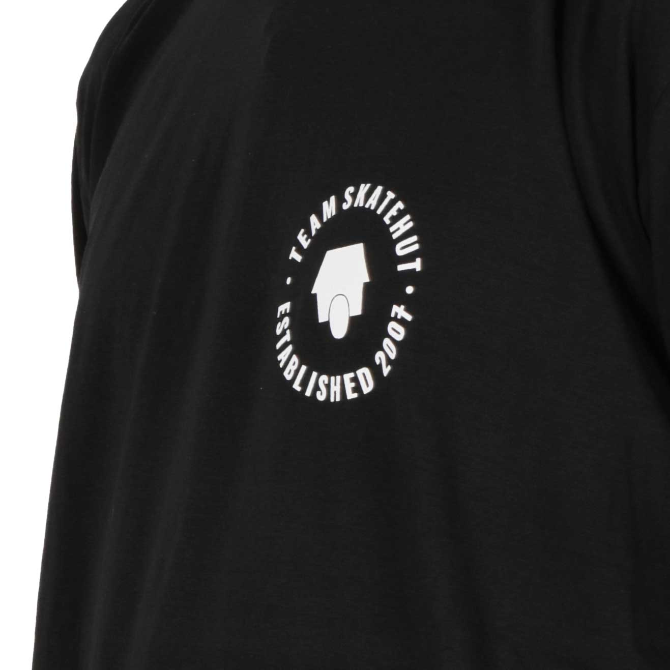 SkateHut Organic 07 T Shirt - Black