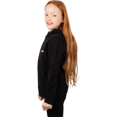 SkateHut Organic Glitch Kids Hoodie - Black
