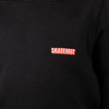 SkateHut Organic Glitch Kids Hoodie - Black