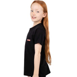 SkateHut Organic Glitch Kids T Shirt - Black
