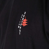 SkateHut Organic Pagoda Long Sleeve T Shirt - Black