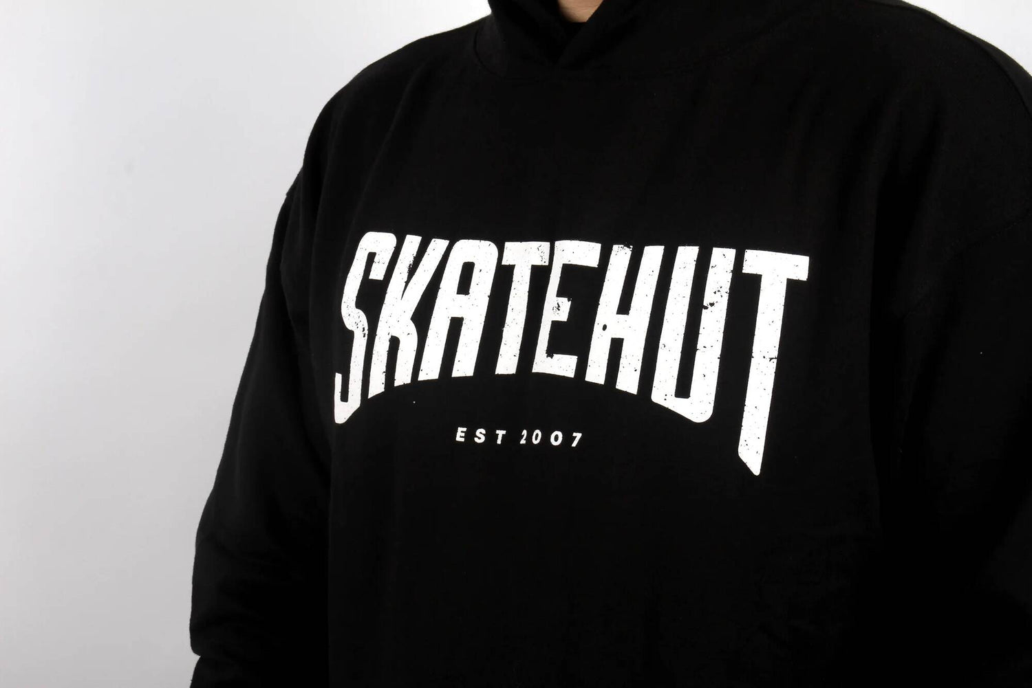 SkateHut Arc Hoodie - Black