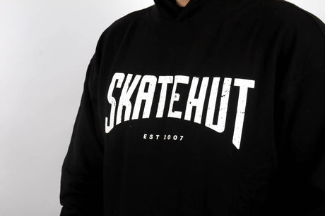 SkateHut Arc Hoodie - Black