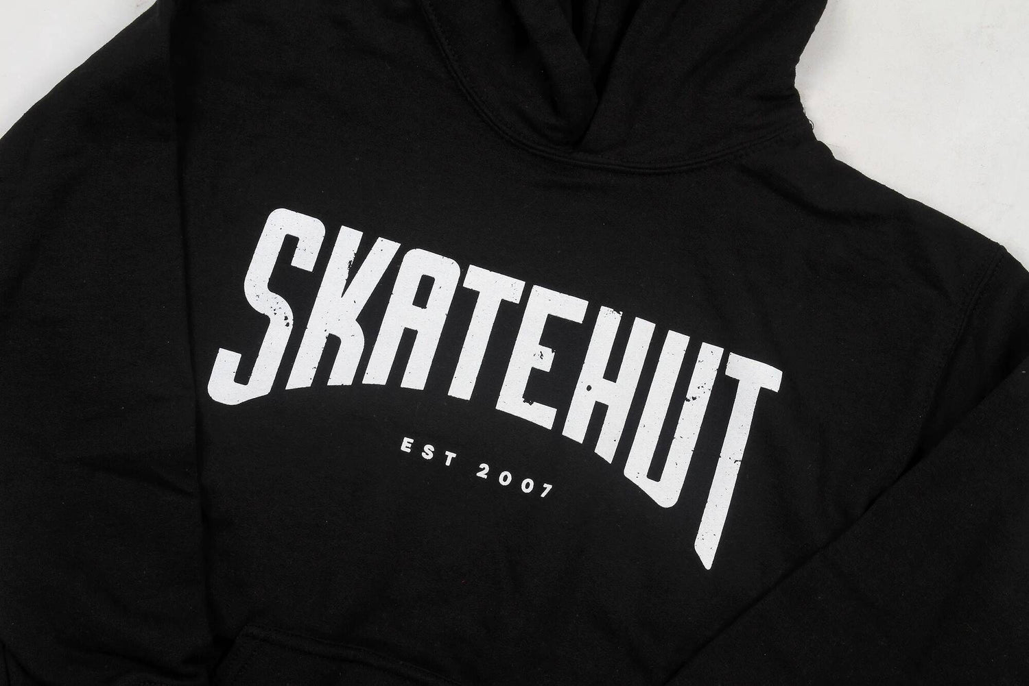 SkateHut Arc Kids Hoodie - Black