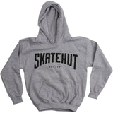 SkateHut Arc Kids Hoodie - Grey