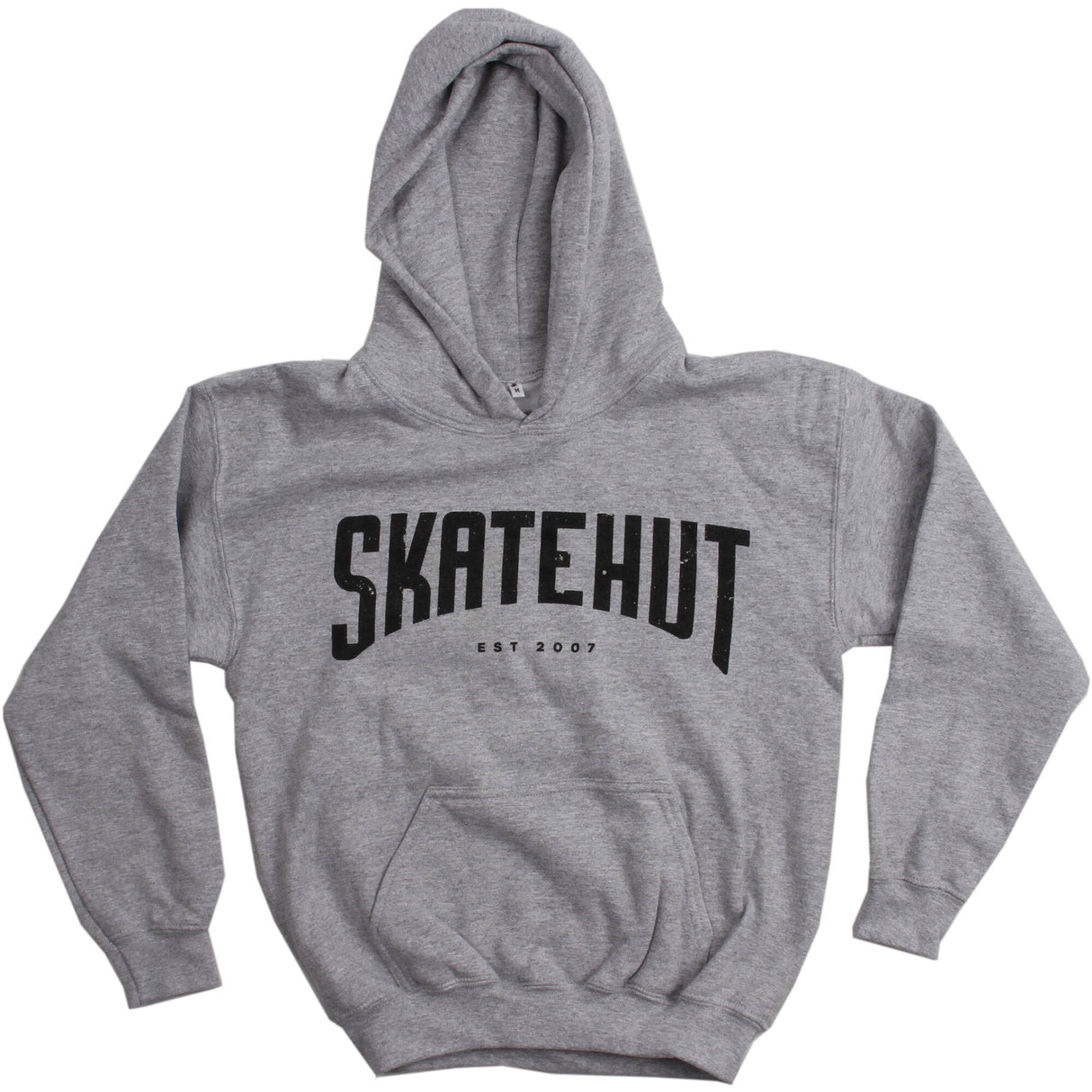 SkateHut Arc Kids Hoodie - Grey Yth LRG