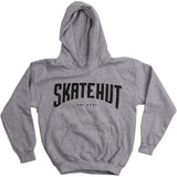 SkateHut Arc Kids Hoodie - Grey Yth LRG
