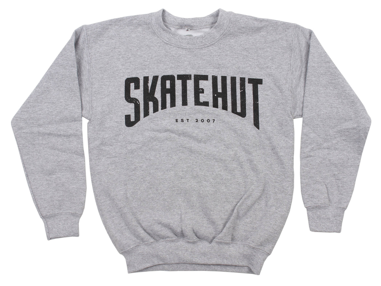 SkateHut Arc Kids Sweatshirt - Grey Yth LRG