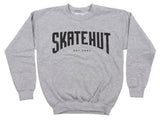 SkateHut Arc Kids Sweatshirt - Grey Yth LRG