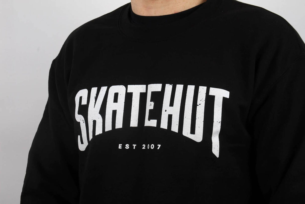 SkateHut Arc Sweatshirt - Black