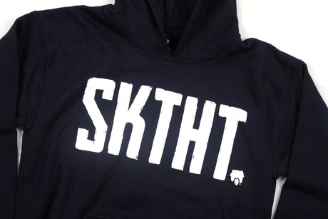 SkateHut SKTHT Kids Hoodie - Navy