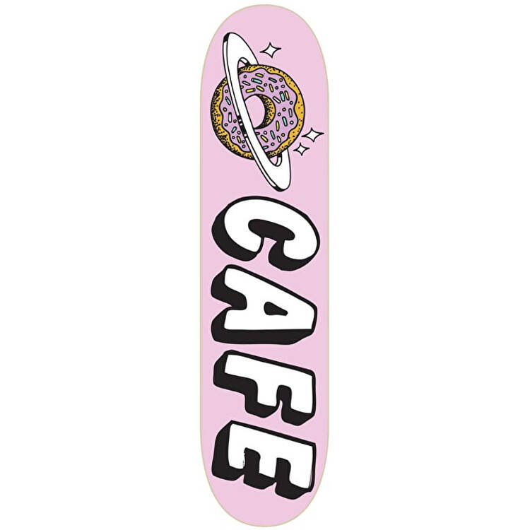 Skateboard Cafe Planet Donut Skateboard Deck - Pink 8.125''