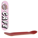 Skateboard Cafe Planet Donut Skateboard Deck - Pink 7.75''
