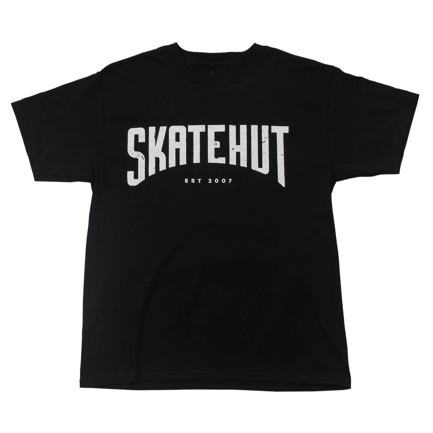 SkateHut Arc Kids T Shirt - Black Yth LRG