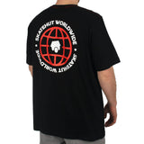 SkateHut Worldwide T Shirt - Black