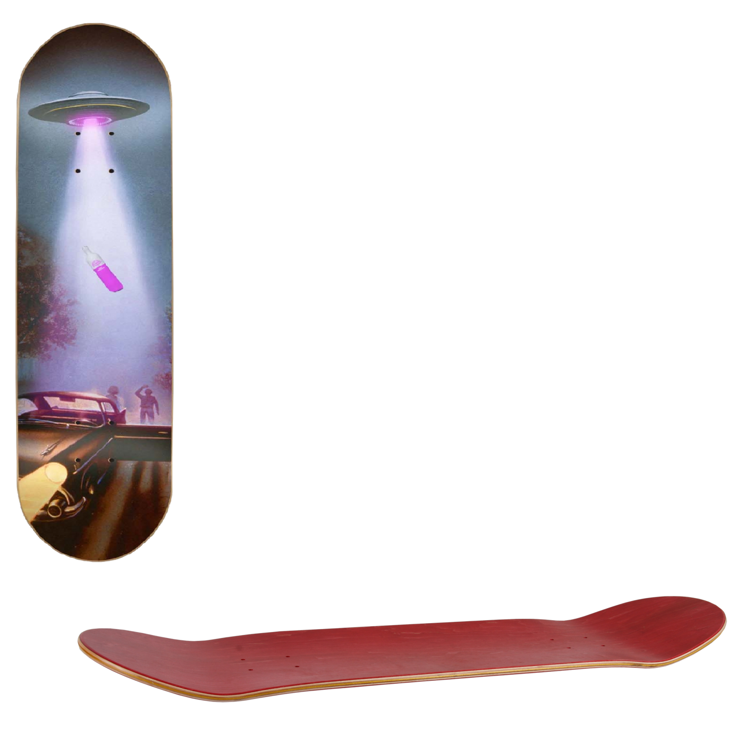 Skate Mental Abduction Skateboard Deck - Anderson 8.38"